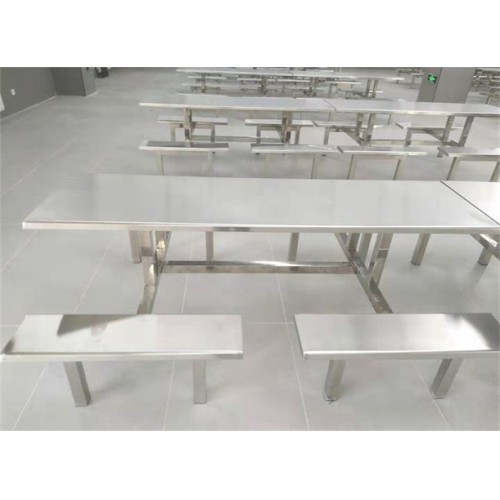 PH-9022 不锈钢分体条凳餐桌